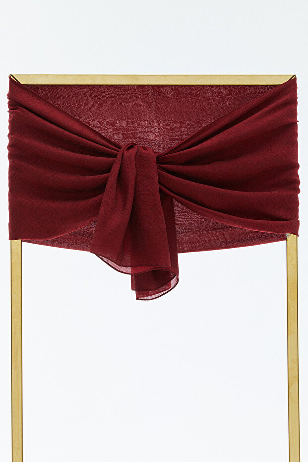 Labirent Desenli Şal - 1