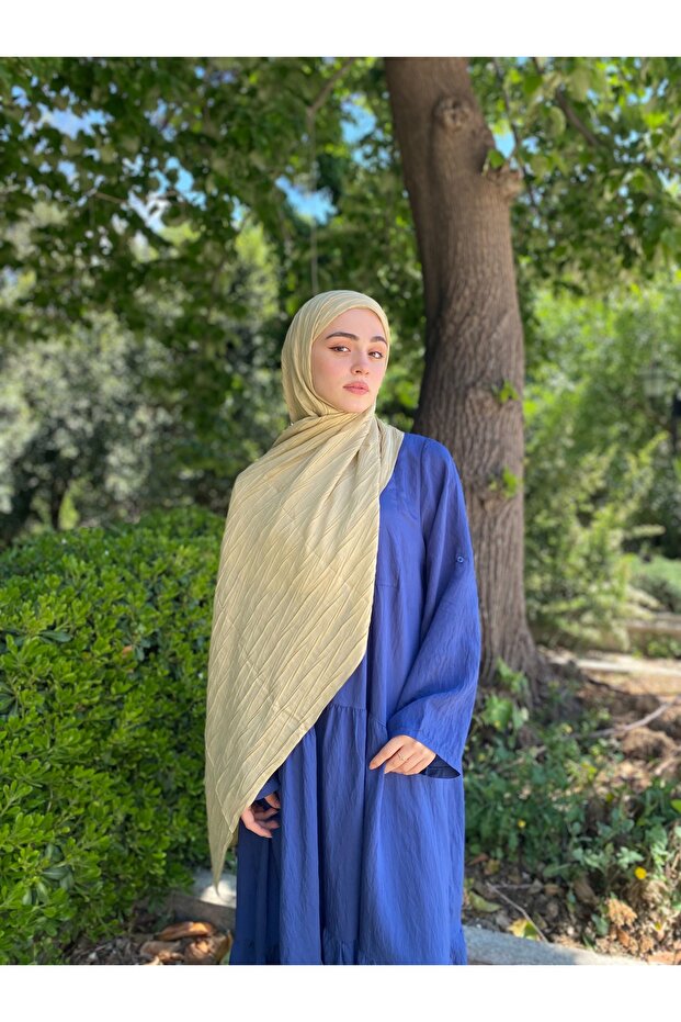 Piliseli Bambu Şal Defne - 5