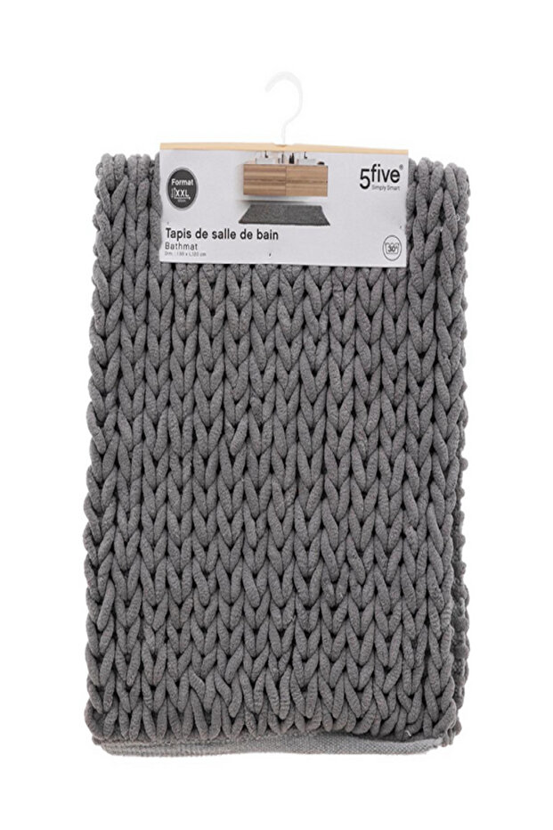 سجادة حمام مستطيلة سميكة - 1