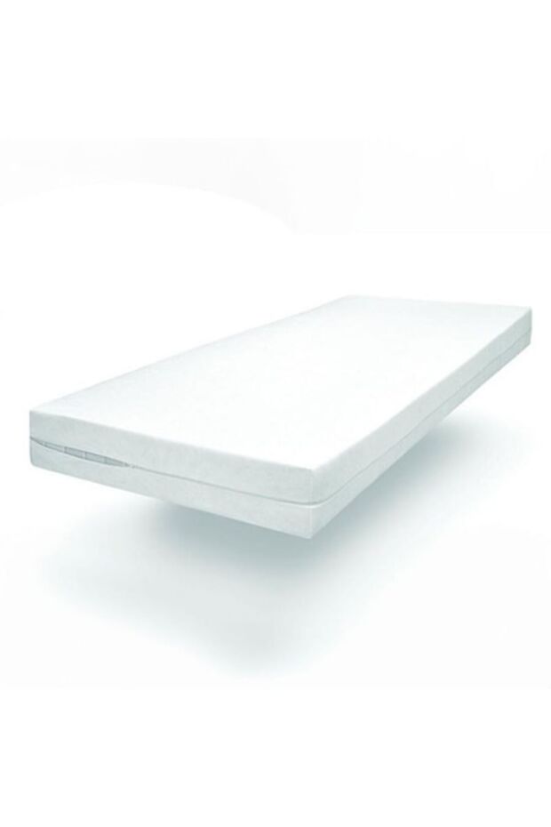 Waterproof mattress case with zipper, size 200×200 cm, white - 1