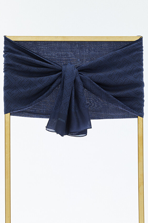 Labirent Desenli Şal - 1