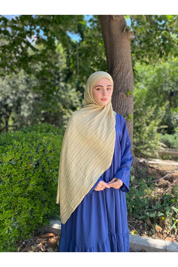 Piliseli Bambu Şal Defne - 2