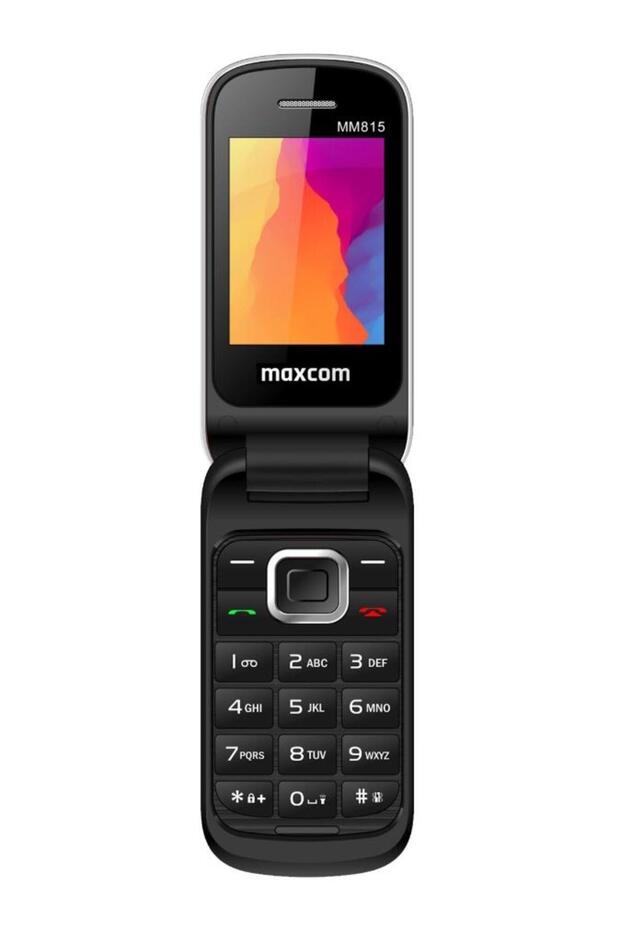 Comfort MM815 Gray Dual SIM, 2G, 2.4" Display, 1000mAh, USB-C, MicroSD expandable - 1
