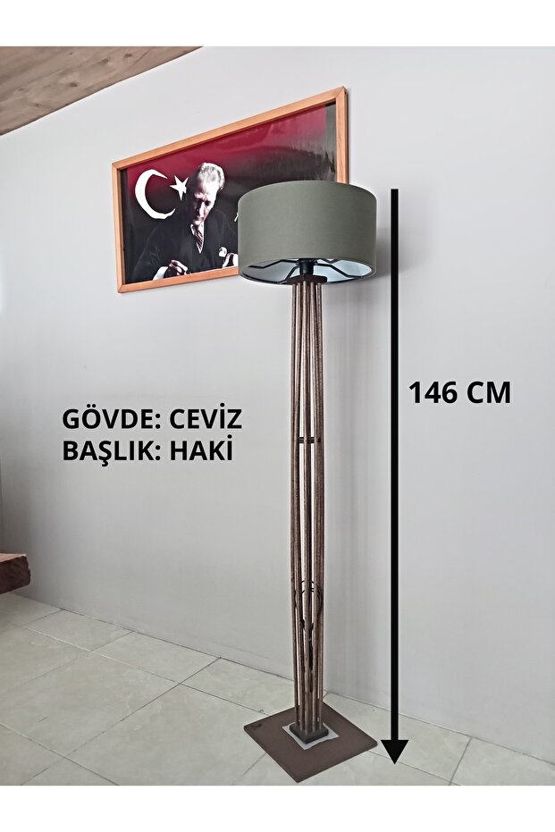 AHŞAP LAMBADER KÖŞE AYDINLATMA - 1