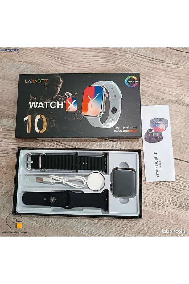 WATCHX 10 Ultra Akıllı Saat 2 Kordon Hediyeli Kablosuz Şarj Android ve Iphone Uyumlu Türkçe - 3