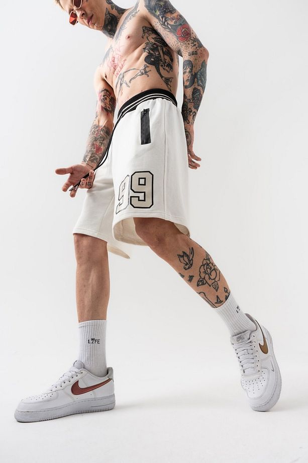 99 Zip Cep Oversize Şort - 5