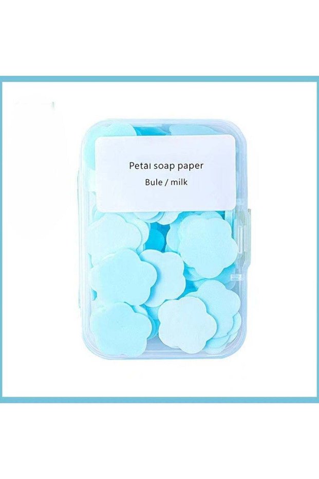 Assorted Color Petal Soap Paper Portable & Disposable