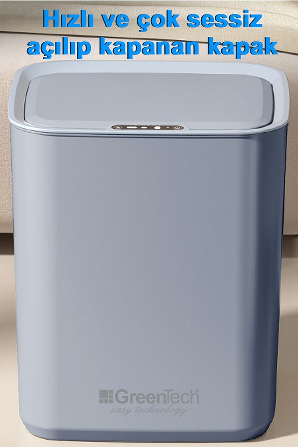 Sensörlü Şarjlı 22 Litre Çöp Kovası / GT-SC05 - 5