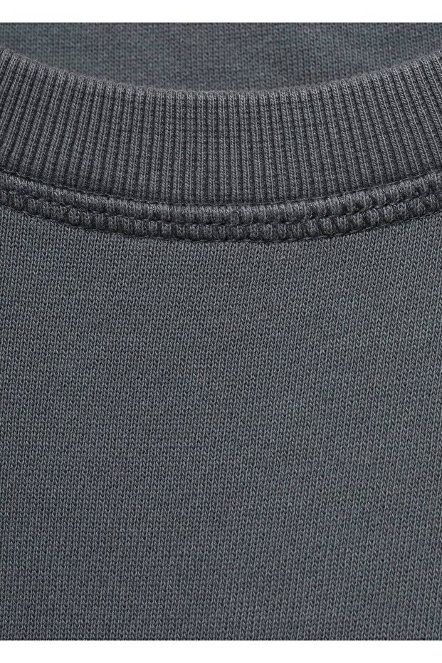 Pamuklu basic kazak - 5