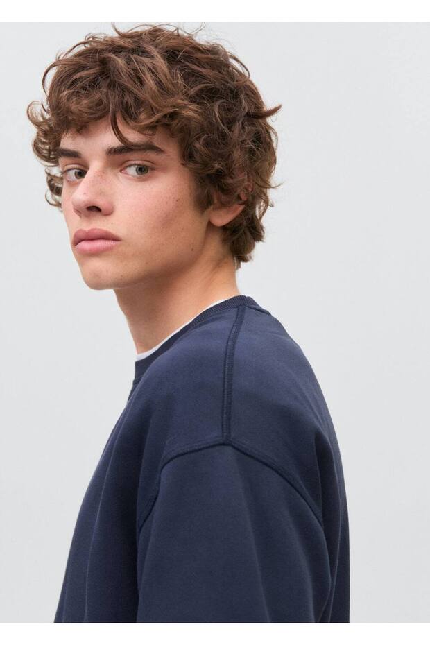 Pamuklu basic kazak - 8