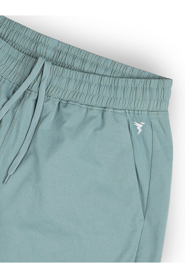 Solid Mid Rise Stretch Trackpants - 6
