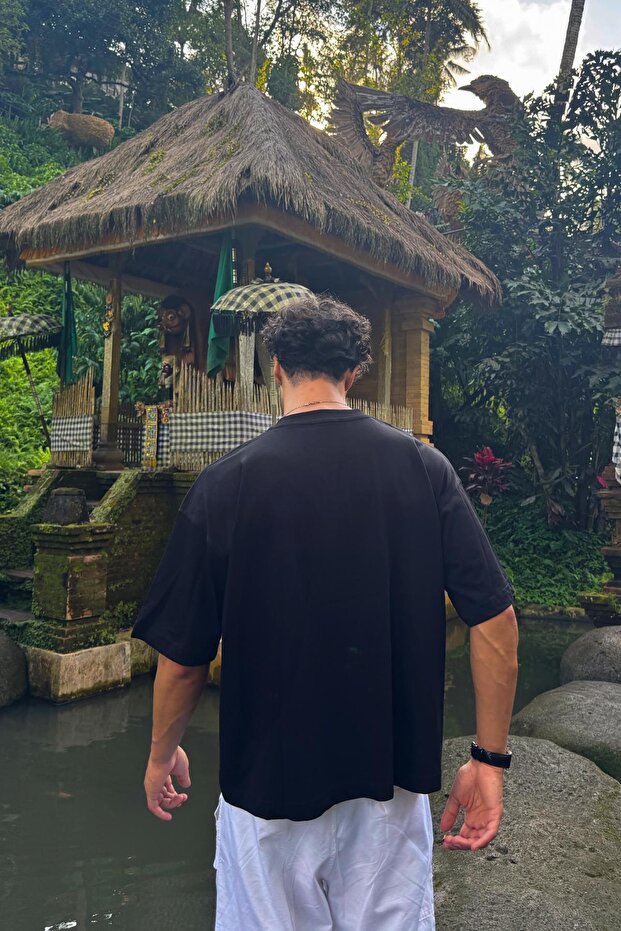 Μπλουζάκι Crop Fit Basic Μαύρο - 2