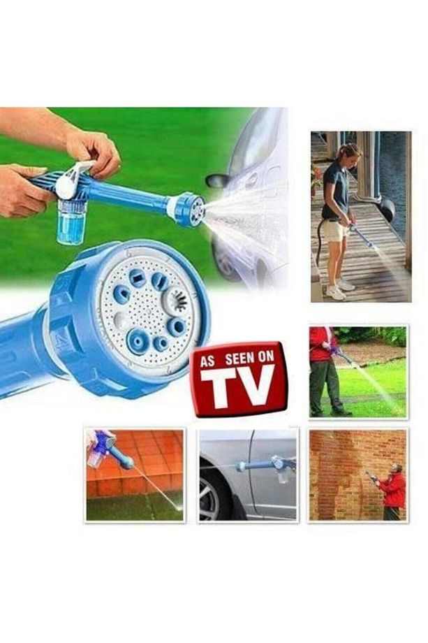 Yüksek Basınçlı Araç Yıkama Su Tabancası, Deterjan Hazneli, Tazikli, Kolay Kullanım - 2