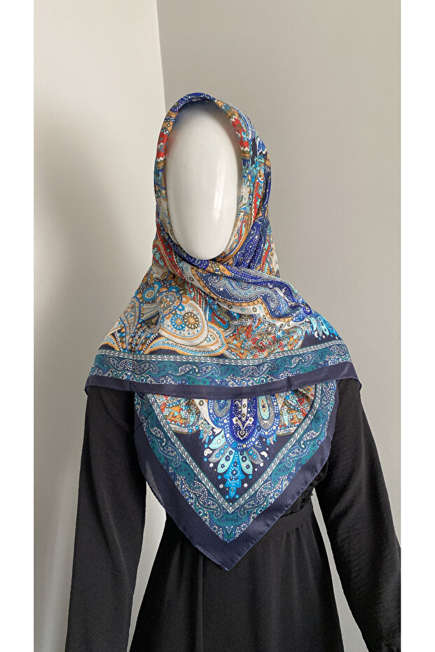 Ethnic Pattern Soft Scarf - 1
