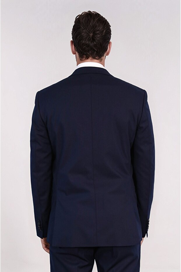 ERN BASIC SLIM TAKIM ELBİSE LACİVERT - 7