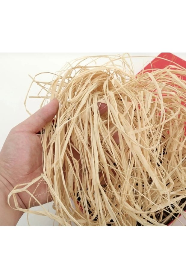 Natural Raffia (Banana Fiber) Natural Decoration Thread (200Gr)