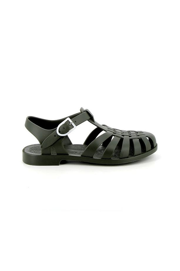 Sunmif Mat Kaki Fonce Kadın Sandalet - 2