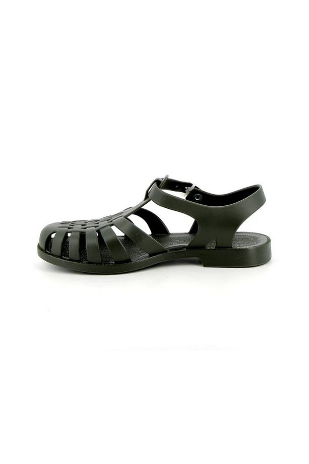 Sunmif Mat Kaki Fonce Kadın Sandalet - 3