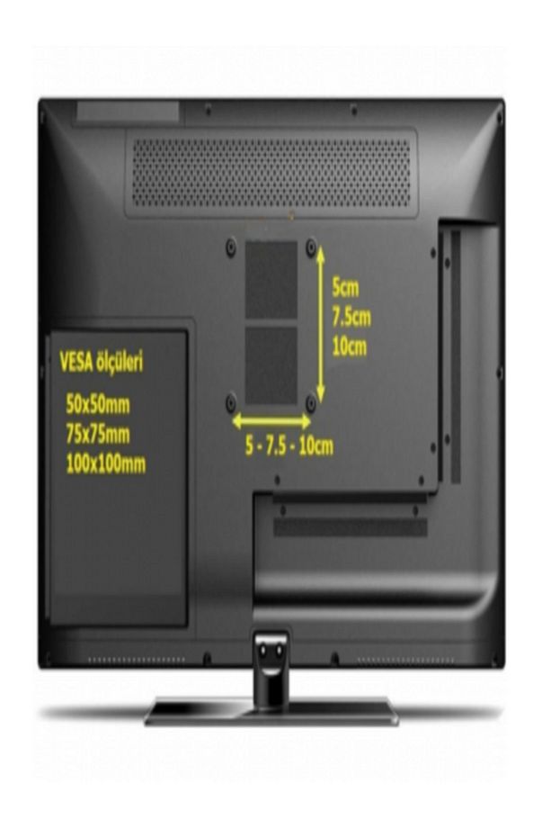 PC Monitör Duvar Askısı Döndürülebilir Eğilebilir Monitör Tutucu 13-28 inç Tutucu Duvar Yenprpj - 3