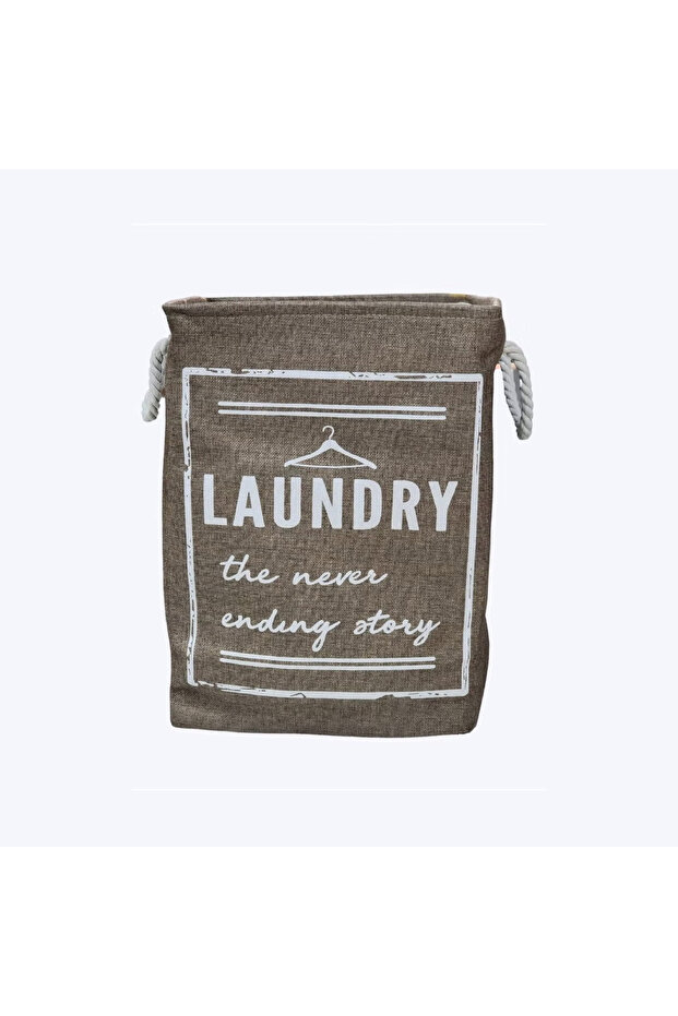 سلال غسيل أنيقة قابلة للطي - (48 سم × 37 سم) - 1