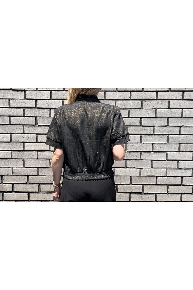 C28-5817 Бомбер-жилет - 3