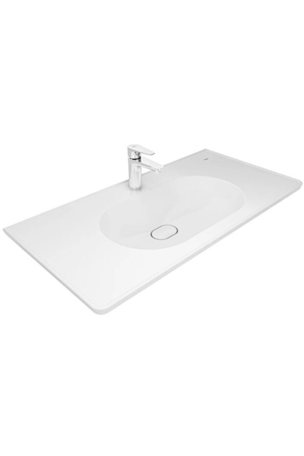 Zero 2.0 100x50 Cm Etajerli Lavabo - 1