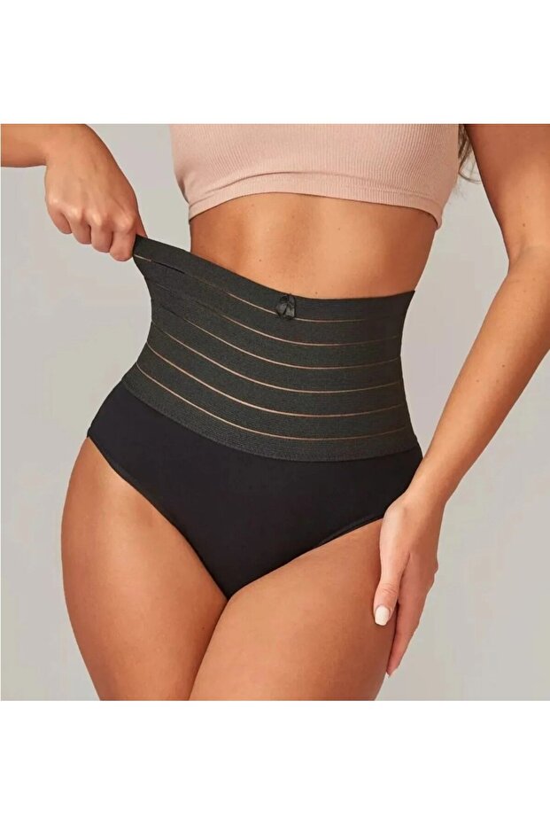 Buturo Model Abdominal and Belly Lifting Plus Size Panty Corset with Elastic Waist (3206)3206
