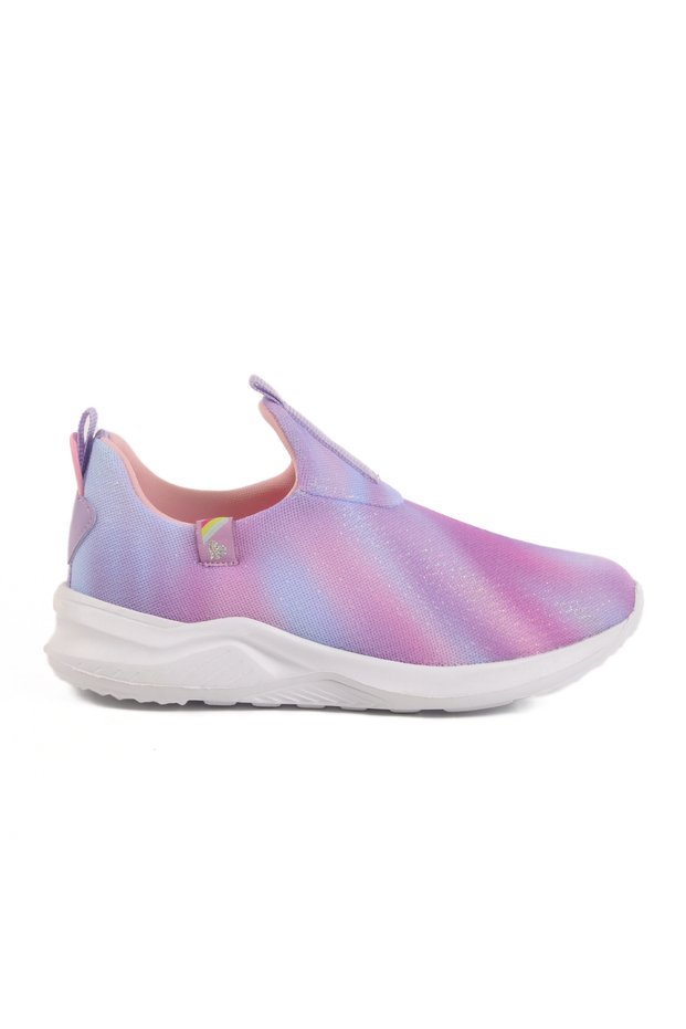 Lilac Mesh Lightweight Flexible Girls' Sports Shoes Mary F