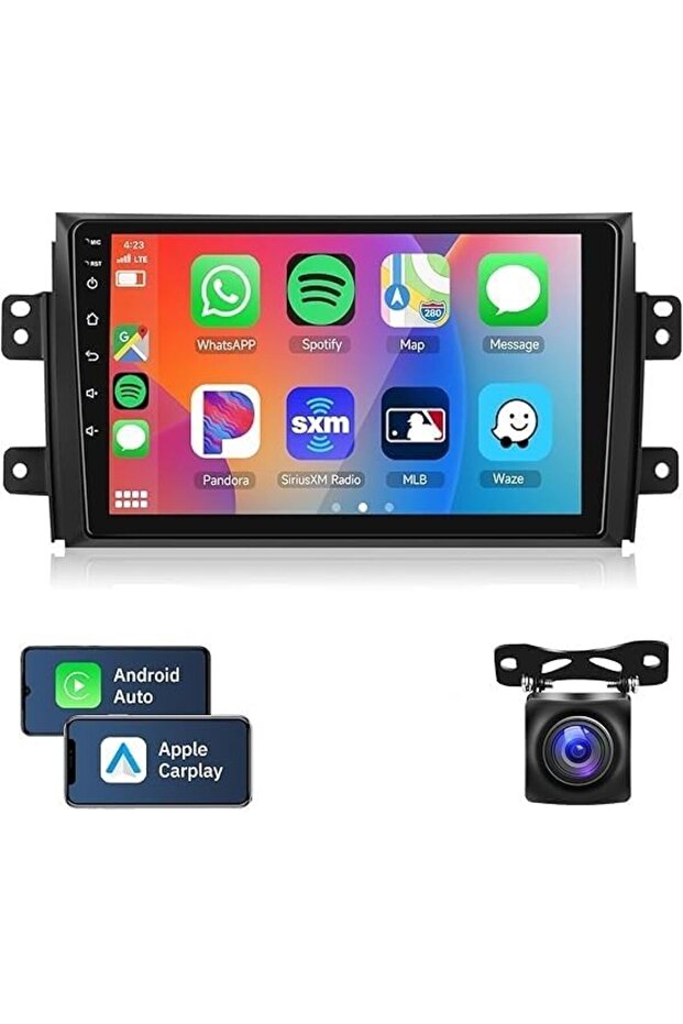 Android Car Stereo for Suzuki SX4 2006-2013 2+32Gb With AHD Camera