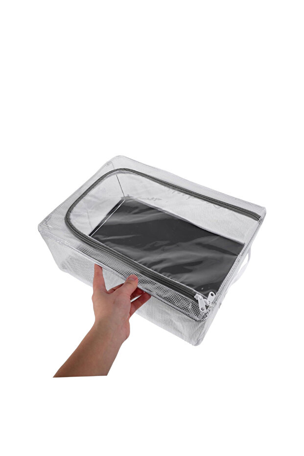 حقيبة تنظيم القبعات المحمولة وصندوق تخزين القبعات القابل للتكديس - 2