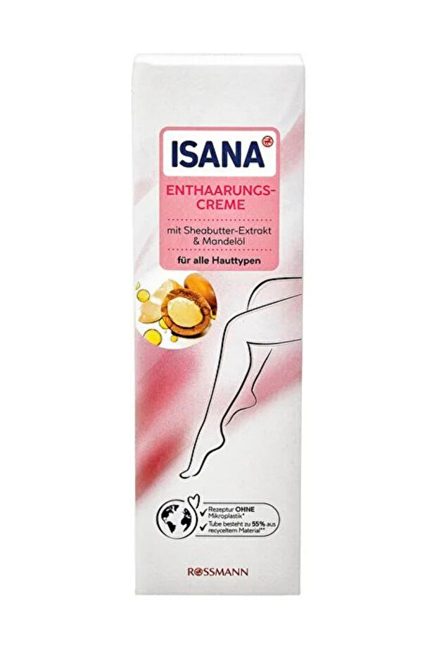 Shea Butter Extract and Almond Oil Depilatory Cream Sensitive 150 ml