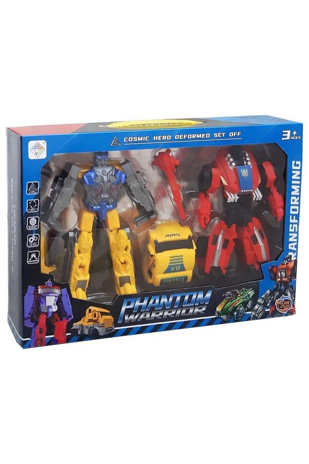 Dönüşebilen 2 Li Robot Transformers HY-7711 - 2