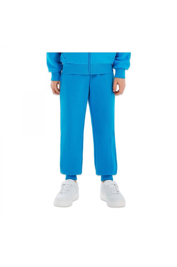 Sk232066 B Lw Fleece Jogger Sweatpant Mavi Erkek Çocuk Eşofman Altı - 2