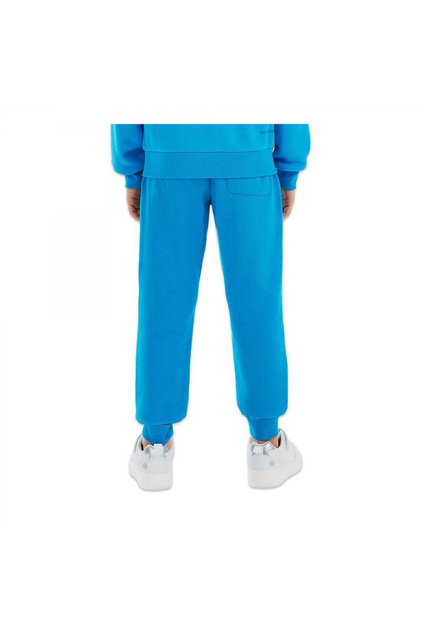 Sk232066 B Lw Fleece Jogger Sweatpant Mavi Erkek Çocuk Eşofman Altı - 4