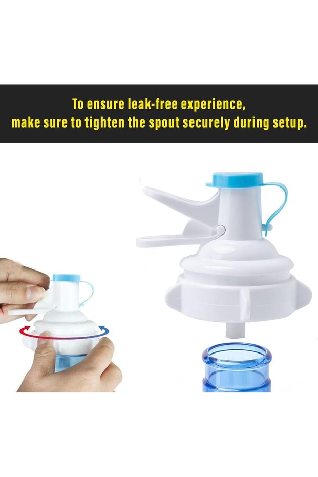[3-5 Gallon] Water Dispenser Stand with Valve - Non-Slip Water Bottle Holder & Table Top Dispe
