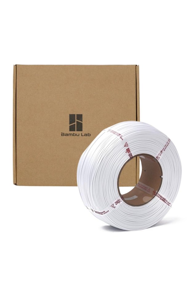 Reserve filament, PLA Basic, 1.75 mm, White, Bambu Lab
