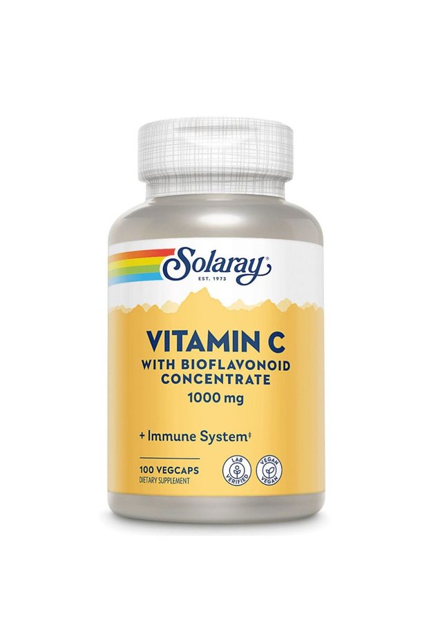 Vitamin C with Bioflavonoid Concentrate, 1000 mg, 100 Veggie Capsules