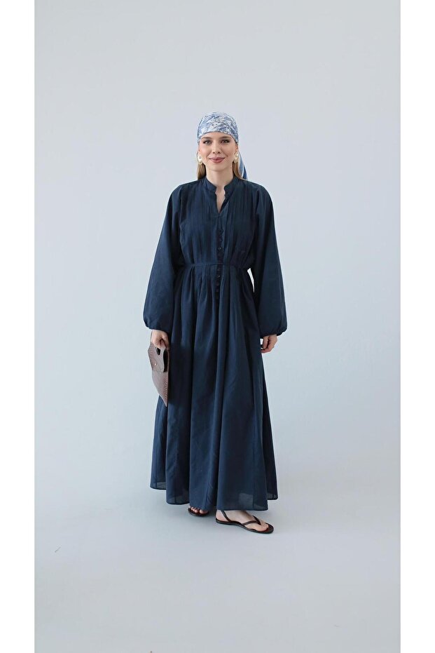 VUAL PİLİSELİ ELBİSE - 1