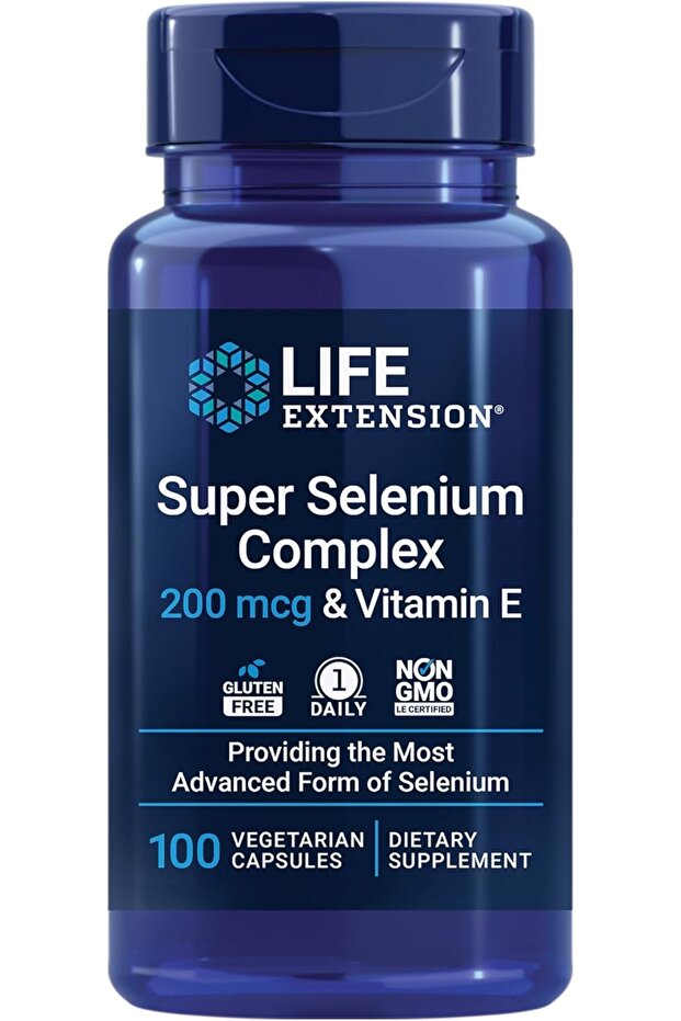 Super Selenium Complex 200 mcg & Vitamin E Providing the Most Advanced Form of Seleni - 1