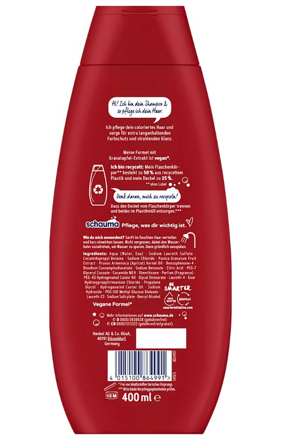 Şampuan Renk Saçlar İçin Parlak Veren, 400 ml - 2