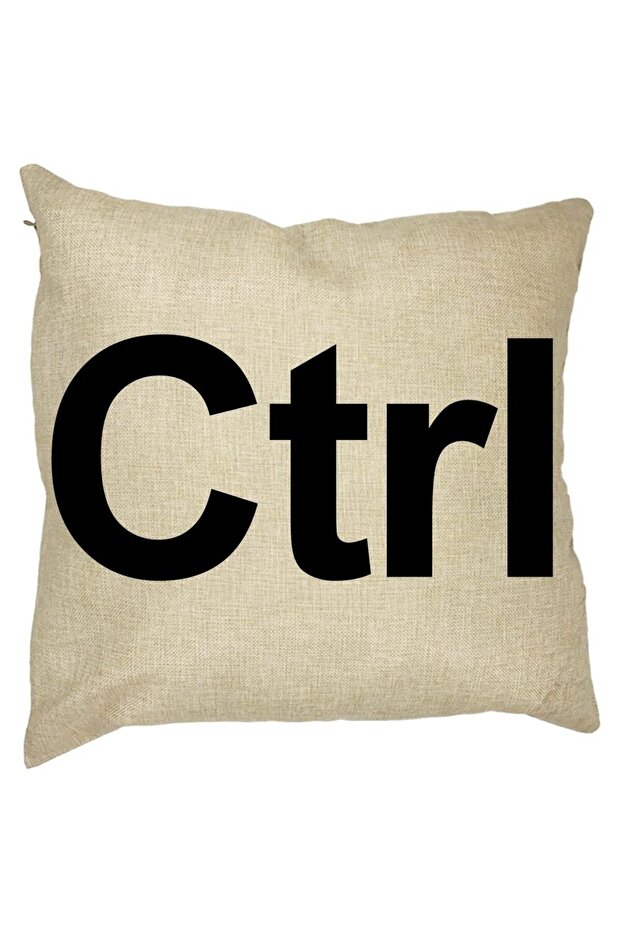Ctrl Square Pillowcase, 40x40 Cm - 1