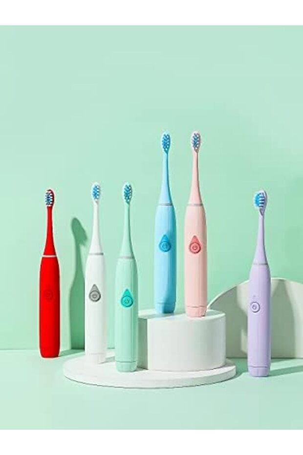Electric Toothbrush, AA Battery Powered Electric Brush with Super Soft Bristles for Men & Wom - 5