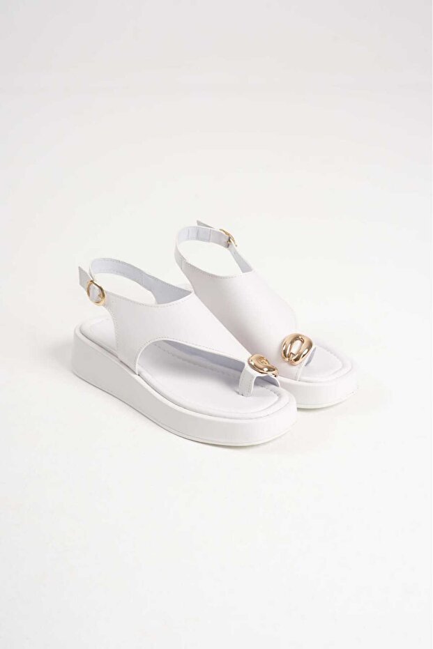 Feyz Boutique Wedges Flip Flops Buckle Ankle Strap Stylish Sandals