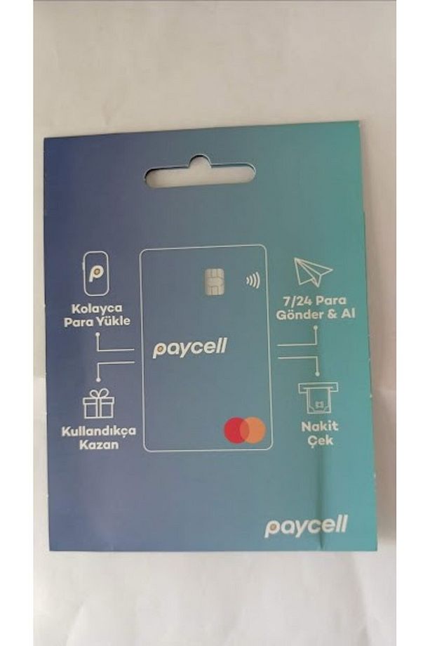 Paycell Marka Kart Fiziki Mavi mastercard - 3