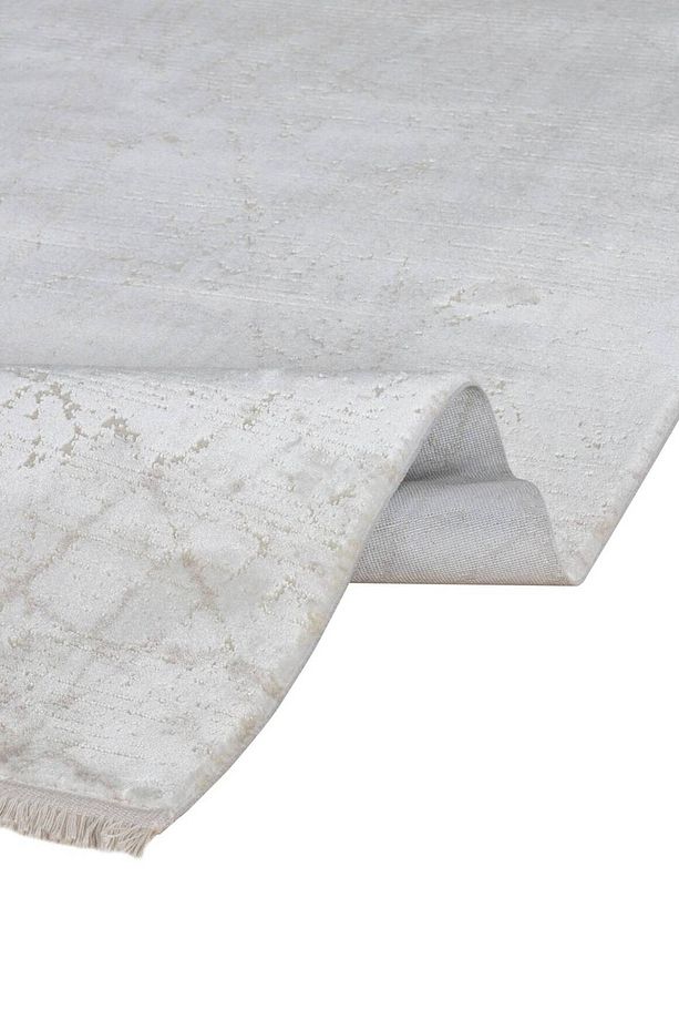 Lima 6221 Krem - Polyester Şönil Halı | Dokuma Tabanlı Model - 2