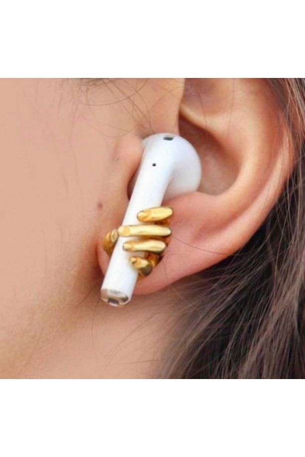 Airpods Küpe Tek 925 Ayar - 3
