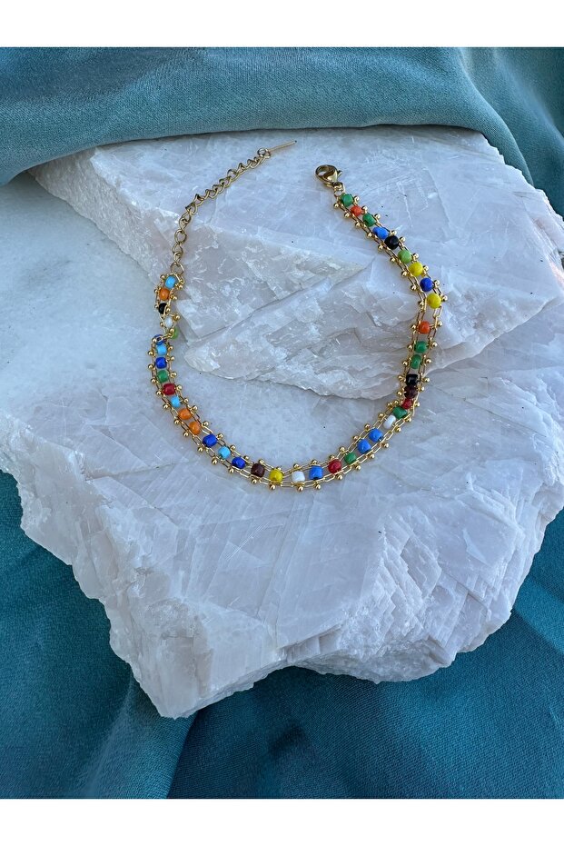 Colorful 316L Steel Anklet Models