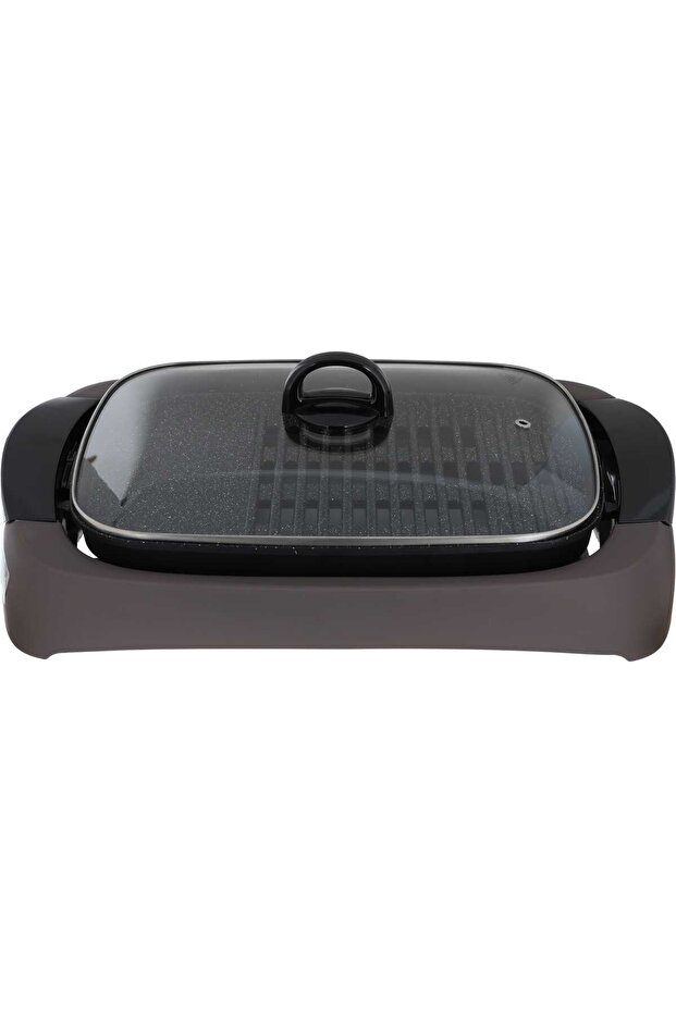 Electric Grill, 2200 Watts, Brown