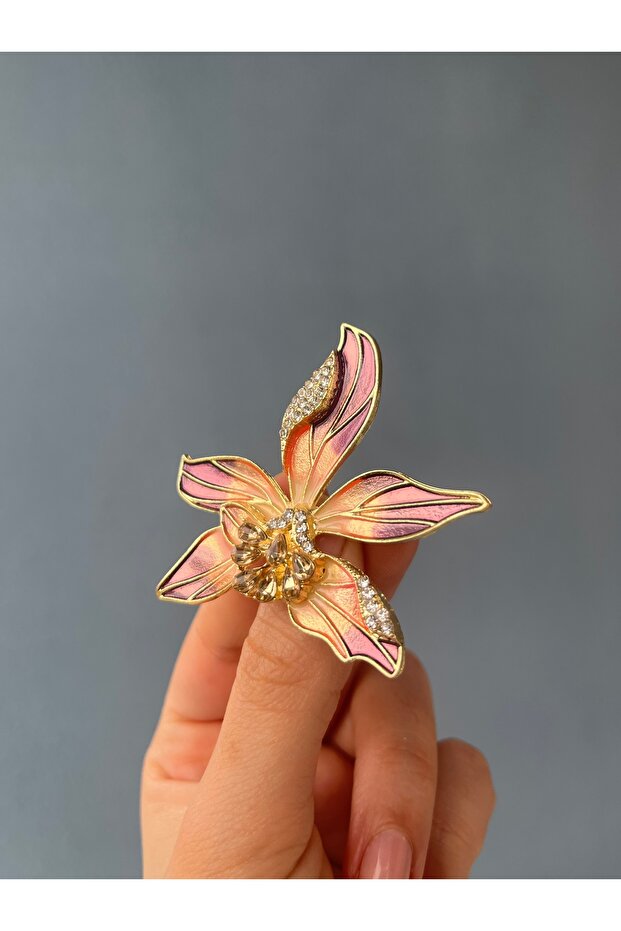 İris çiçeği broş - 2