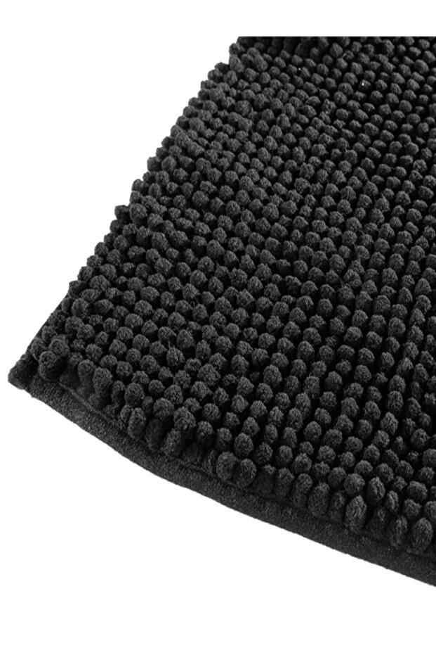 Anti-Slip Rectangular Chenille Bath Mat - 2